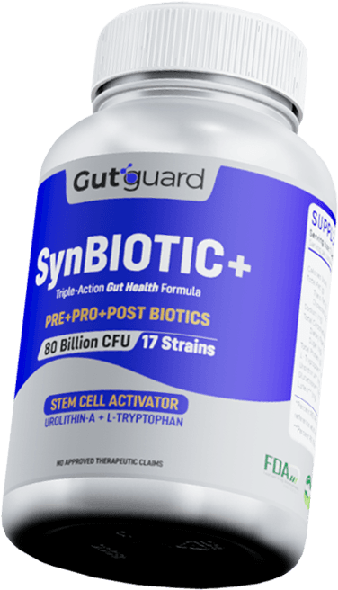 GutGuard SynBIOTIC+ bottle
