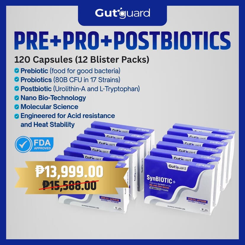 GutGuard SynBiotic+ Grow Protocol Triple Biotic